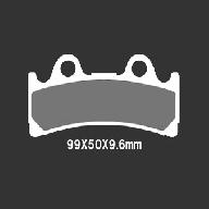 Тормозные колодки Nissin 2P-259NS(258)