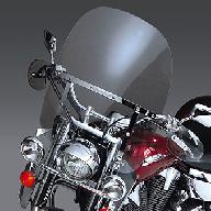 Лобовое стекло SWITCHBLADE 2-Up прозрачное N21109 - Kawasaki VN800A Vulcan/ Yamaha XVS650/1100 V-Star Custom