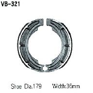 Тормозные колодки VESRAH VB 321