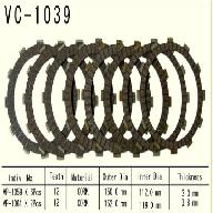 Диск сцепления VESRAH VC 1039