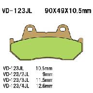 Тормозные колодки VESRAH VD 123/4JL
