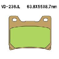 Тормозные колодки VESRAH VD 236JL