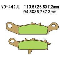 Тормозные колодки VESRAH VD 442JL