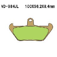 Тормозные колодки VESRAH VD 984JL