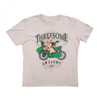 VolgaWear Футболка Threesome бежевая