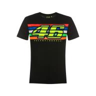 VR46 Футболка STRIPES черная