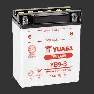 Аккумулятор YUASA YB9-B с электролитом