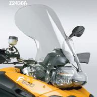 Z2436 высокое туристическое ветровое стекло Vstream на BMW F800GS/F650GS