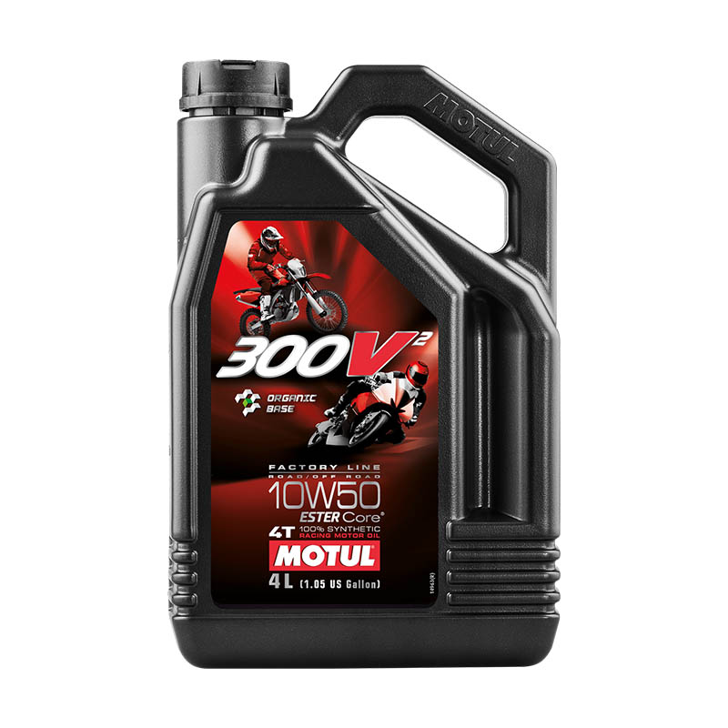 MOTUL Масло 300V2 4T Factory Line 10W50 4л - MOTUL - масла и жидкости - Мотозапчасти - Интернет-магазин мотоэкипировки и мотозапчастей MотоГанза