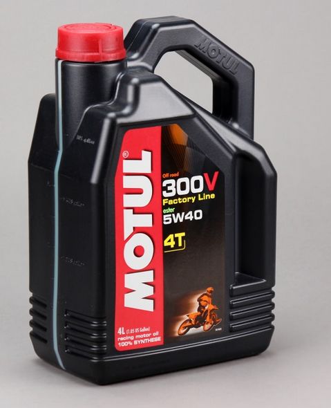 MOTUL Масло 300V 4T Factory Line 5W40 4 литра - MOTUL - масла и жидкости - Мотозапчасти - Интернет-магазин мотоэкипировки и мотозапчастей MотоГанза