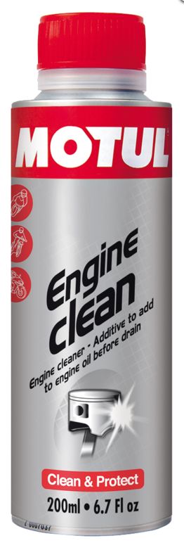 MOTUL ENGINE CLEAN промывка масляной системы 200мл - MOTUL - масла и жидкости - Мотозапчасти - Интернет-магазин мотоэкипировки и мотозапчастей MотоГанза