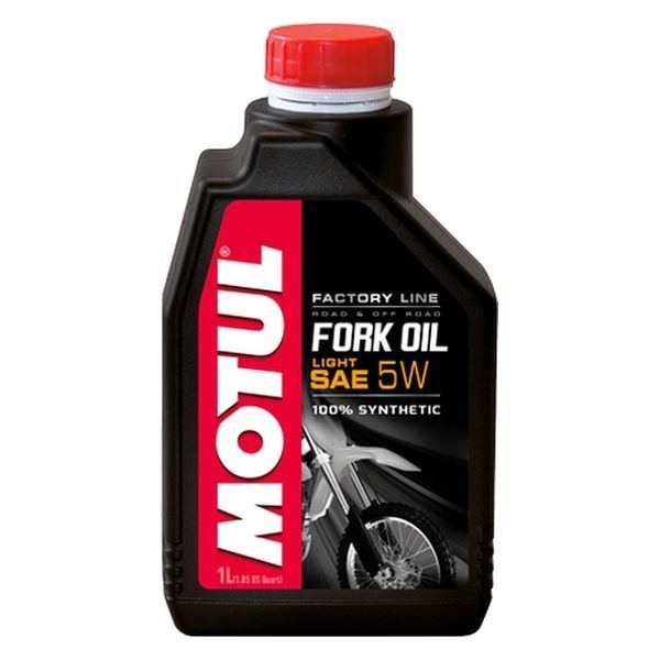 MOTUL Масло для вилки Fork Oil FactoryLine 5W Light 1 литр - MOTUL - масла и жидкости - Мотозапчасти - Интернет-магазин мотоэкипировки и мотозапчастей MотоГанза