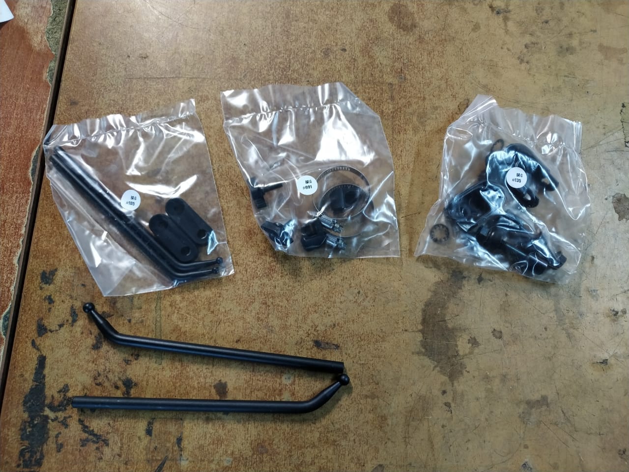 NC Комплект крепежа KIT-ATU для N2560-N2563 - NATIONAL CYCLE - Аксессуары - Интернет-магазин мотоэкипировки и мотозапчастей MотоГанза