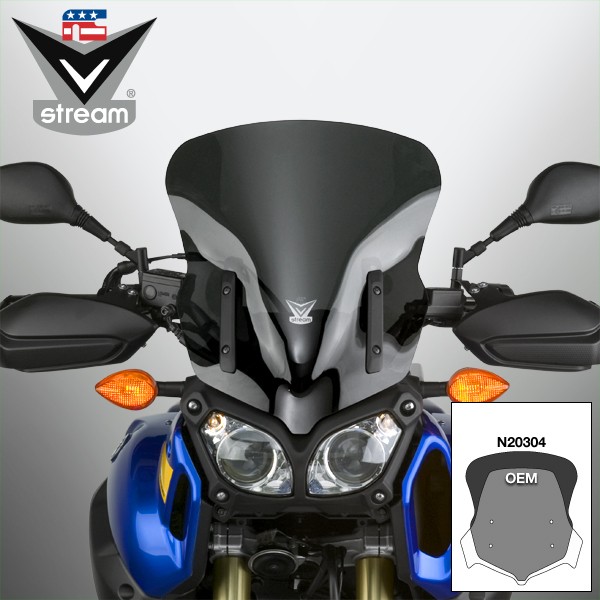 NATIONAL CYCLE N20304 Лобовое стекло YAMAHA XTZ1200 (47см).95%  - NATIONAL CYCLE - Аксессуары - Интернет-магазин мотоэкипировки и мотозапчастей MотоГанза