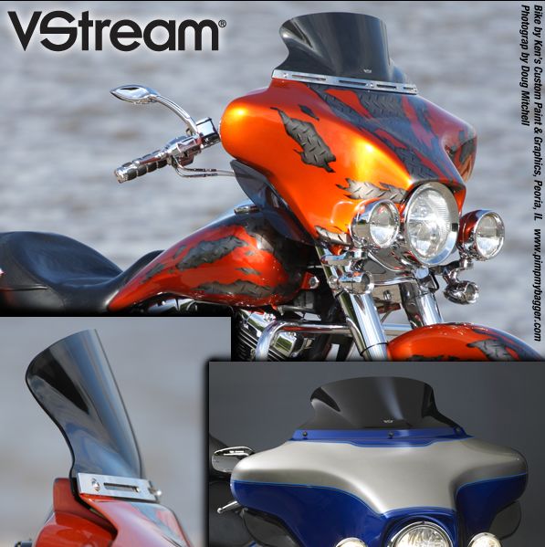 N20405 Лобовое стекло VStream темное - NATIONAL CYCLE - Аксессуары - Интернет-магазин мотоэкипировки и мотозапчастей MотоГанза