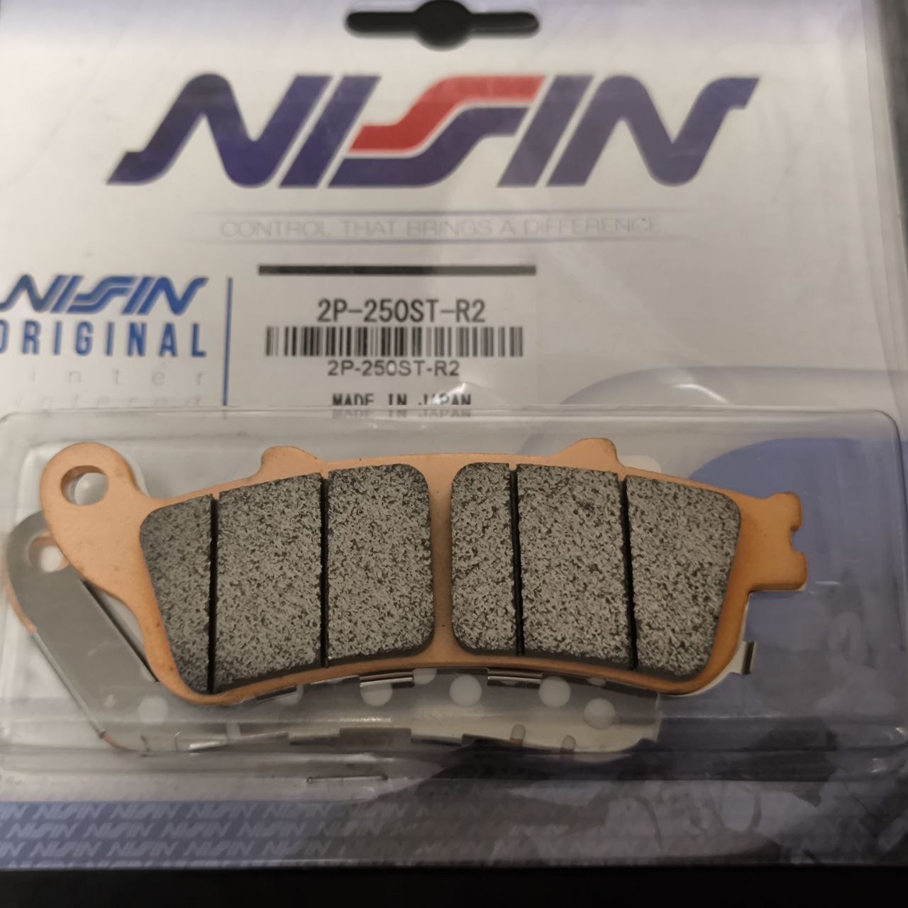Тормозные колодки Nissin 2P-250ST-R2 (165зад) - NISSIN дисковые - тормозные колодки - Мотозапчасти - Интернет-магазин мотоэкипировки и мотозапчастей MотоГанза