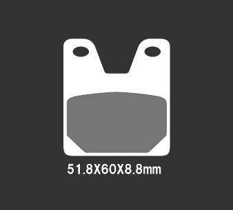 Тормозные колодки Nissin 2P-267ST(264) - NISSIN дисковые - тормозные колодки - Мотозапчасти - Интернет-магазин мотоэкипировки и мотозапчастей MотоГанза