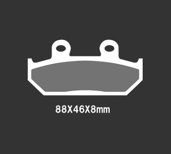 Тормозные колодки Nissin 2P-294ST(357) - NISSIN дисковые - тормозные колодки - Мотозапчасти - Интернет-магазин мотоэкипировки и мотозапчастей MотоГанза