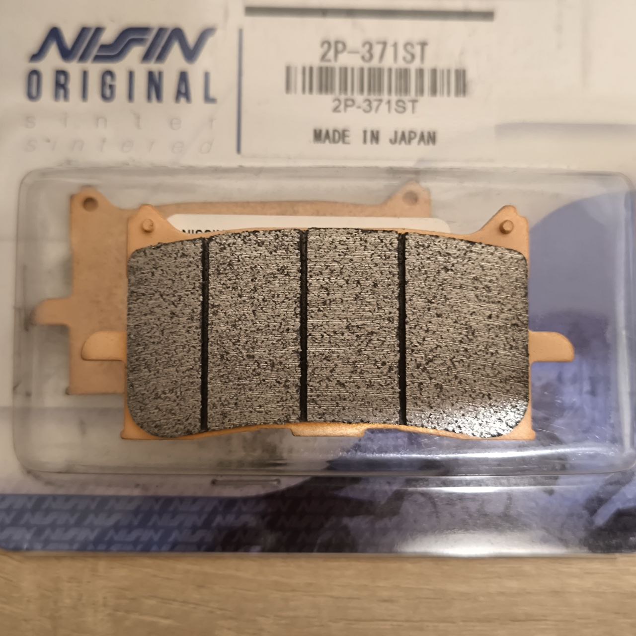NISSIN Тормозные колодки  2P-371ST (187) - NISSIN дисковые - тормозные колодки - Мотозапчасти - Интернет-магазин мотоэкипировки и мотозапчастей MотоГанза