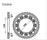 PBR Звезда задняя 4307 39 - Звезды PBR - цепи и звезды - Мотозапчасти - Интернет-магазин мотоэкипировки и мотозапчастей MотоГанза