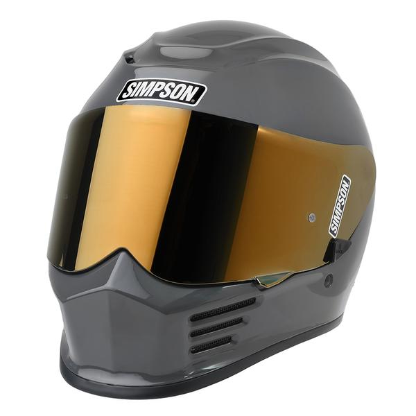 SIMPSON SPEED ARMOR Шлем серый - Simpson - Мотошлемы - Интернет-магазин мотоэкипировки и мотозапчастей MотоГанза