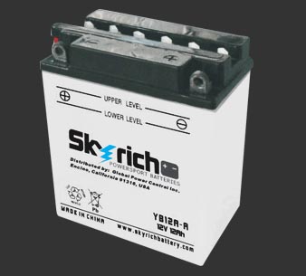 Аккумулятор SKYRICH YB12A-A - Аккумуляторы SKYRICH - аккумуляторы - Мотозапчасти - Интернет-магазин мотоэкипировки и мотозапчастей MотоГанза