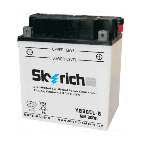 Аккумулятор SKYRICH YB30CL-B - Аккумуляторы SKYRICH - аккумуляторы - Мотозапчасти - Интернет-магазин мотоэкипировки и мотозапчастей MотоГанза