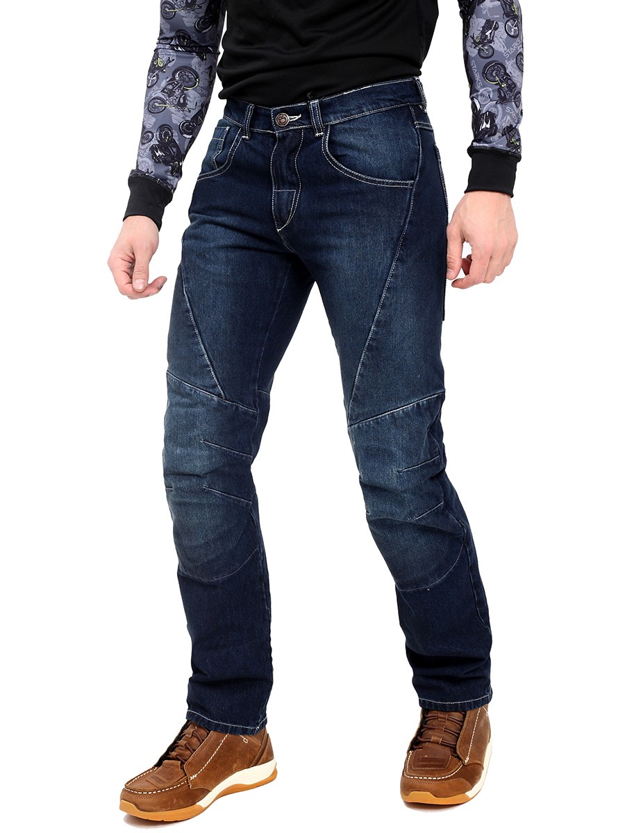 STARKS CR Мотоджинсы WILD ONE синие - STARKS брюки - штаны - Мотоэкипировка - Интернет-магазин мотоэкипировки и мотозапчастей MотоГанза