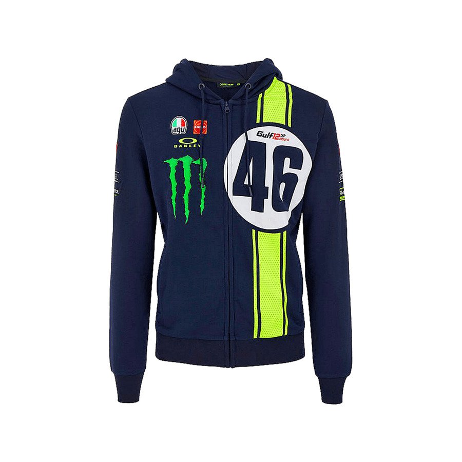 VR46 Худи Abu Dhabi MONSTER - VR 46 - прочее - Мотоэкипировка - Интернет-магазин мотоэкипировки и мотозапчастей MотоГанза