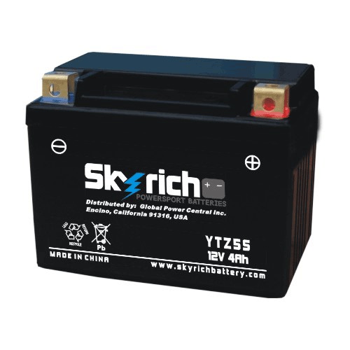 Аккумулятор SKYRICH YTZ5S - Аккумуляторы SKYRICH - аккумуляторы - Мотозапчасти - Интернет-магазин мотоэкипировки и мотозапчастей MотоГанза