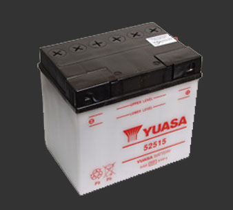 Аккумулятор YUASA 52515 BMW - Аккумуляторы YUASA - аккумуляторы - Мотозапчасти - Интернет-магазин мотоэкипировки и мотозапчастей MотоГанза