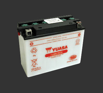 Аккумулятор YUASA Y50-N18L-A - Аккумуляторы YUASA - аккумуляторы - Мотозапчасти - Интернет-магазин мотоэкипировки и мотозапчастей MотоГанза