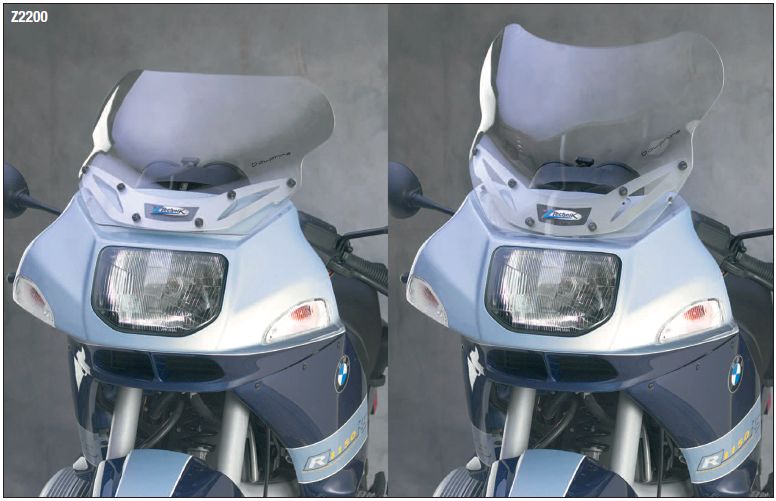 Z2220 ветровое стекло Dolphine™ Windscreen для 2001-04 BMW R1150RS - ZTECHNIK - Аксессуары - Интернет-магазин мотоэкипировки и мотозапчастей MотоГанза